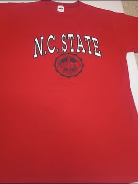 Vintage N.C. State Wolfpack Single Stitch T Shirt Size XL